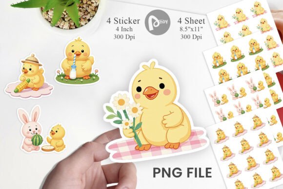Download Chicken Picnic Day Sticker - Picnic day Collection